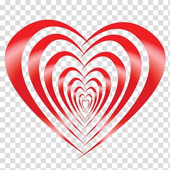 Heart Illustration, Heart-shaped transparent background PNG clipart