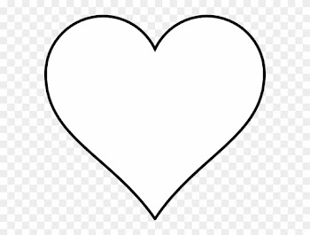 Heart Images Clip Art - Heart Outline Transparent Background