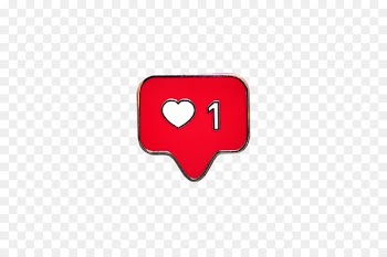 Heart Instagram Like button Emoji - bonbones 