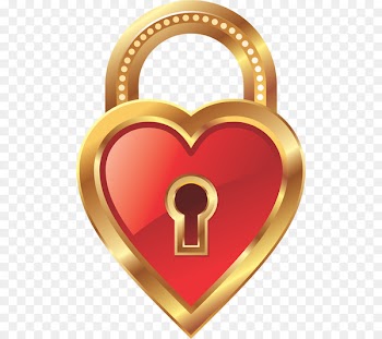 Heart Key Love lock Clip art - kaba 