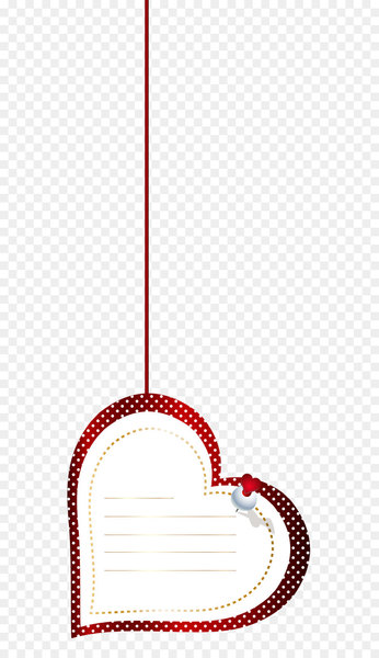 Heart Label Scalable Vector Graphics - Hanging Heart Label Transparent PNG Clip Art Image 