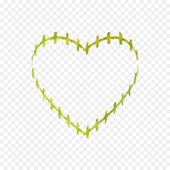 Heart Leaf Font Line Body Jewellery -  