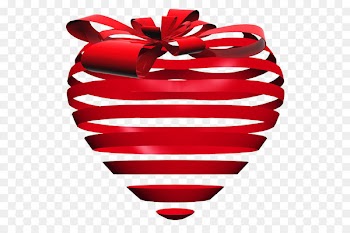 Heart Love Android Wallpaper - Transparent Heart Strips PNG Clipart Picture 