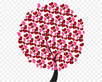 Heart Love Clip art - Love Heart Treer PNG Clip Art Image 