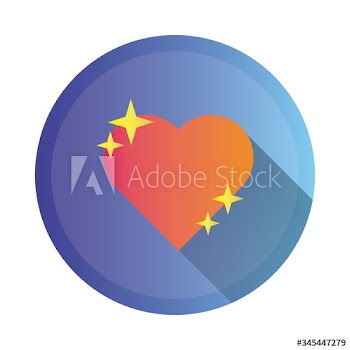 heart love detailed style icon