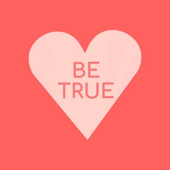 Heart love graphic, be true, | Free Photo - rawpixel