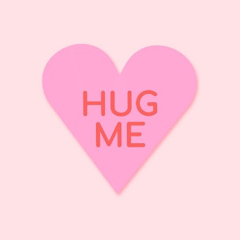 Heart love graphic, hug me, | Free Photo - rawpixel