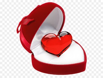 Heart Love iPhone 6 Plus Wallpaper - Heart in Jewelry Box PNG Clipart Picture 
