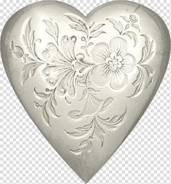 Heart Love , Metal Heart transparent background PNG clipart