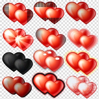 Heart Love Romance Painting, valentines gift transparent background PNG clipart