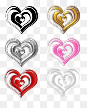 Heart Love Romance Symbol Clip art - white paper hearts 