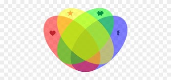Heart = Love, Star = Do Well, Piggy Bank = Makes Money, - Bank