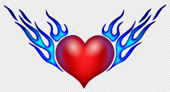 Heart On Fire Drawing at GetDrawings.com | Free for personal use ...