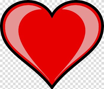 Heart , painted heart transparent background PNG clipart