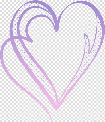 Heart Painting Violet , PINK HEARTS transparent background PNG clipart