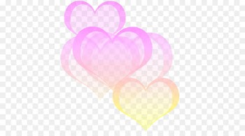 Heart Pastel Bokeh Color Clip art - effect 