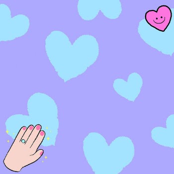 Heart pattern background, blue border | Free Vector - rawpixel