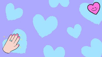 Heart pattern HD wallpaper, blue | Free Vector - rawpixel