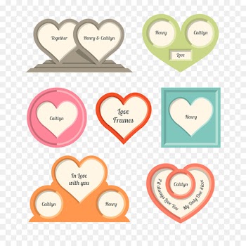Heart Picture frame - Love Frame 