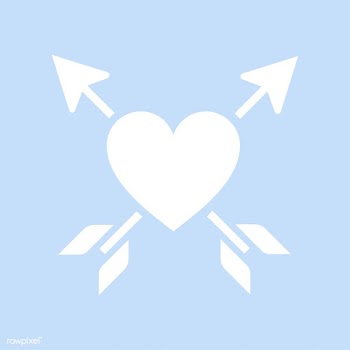Heart pierced with two arrows graphic illustr.. | Free stock vector - 444691