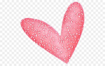 Heart, Pink, Glitter PNG