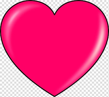 Heart , Pink Heart transparent background PNG clipart
