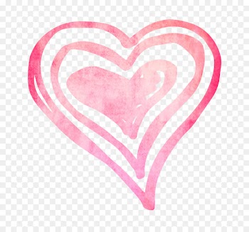Heart Pink M Font M-095 RTV Pink -  