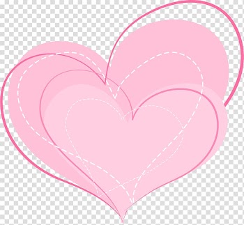 Heart Pink Valentine's Day Font, Pink Love transparent background PNG clipart