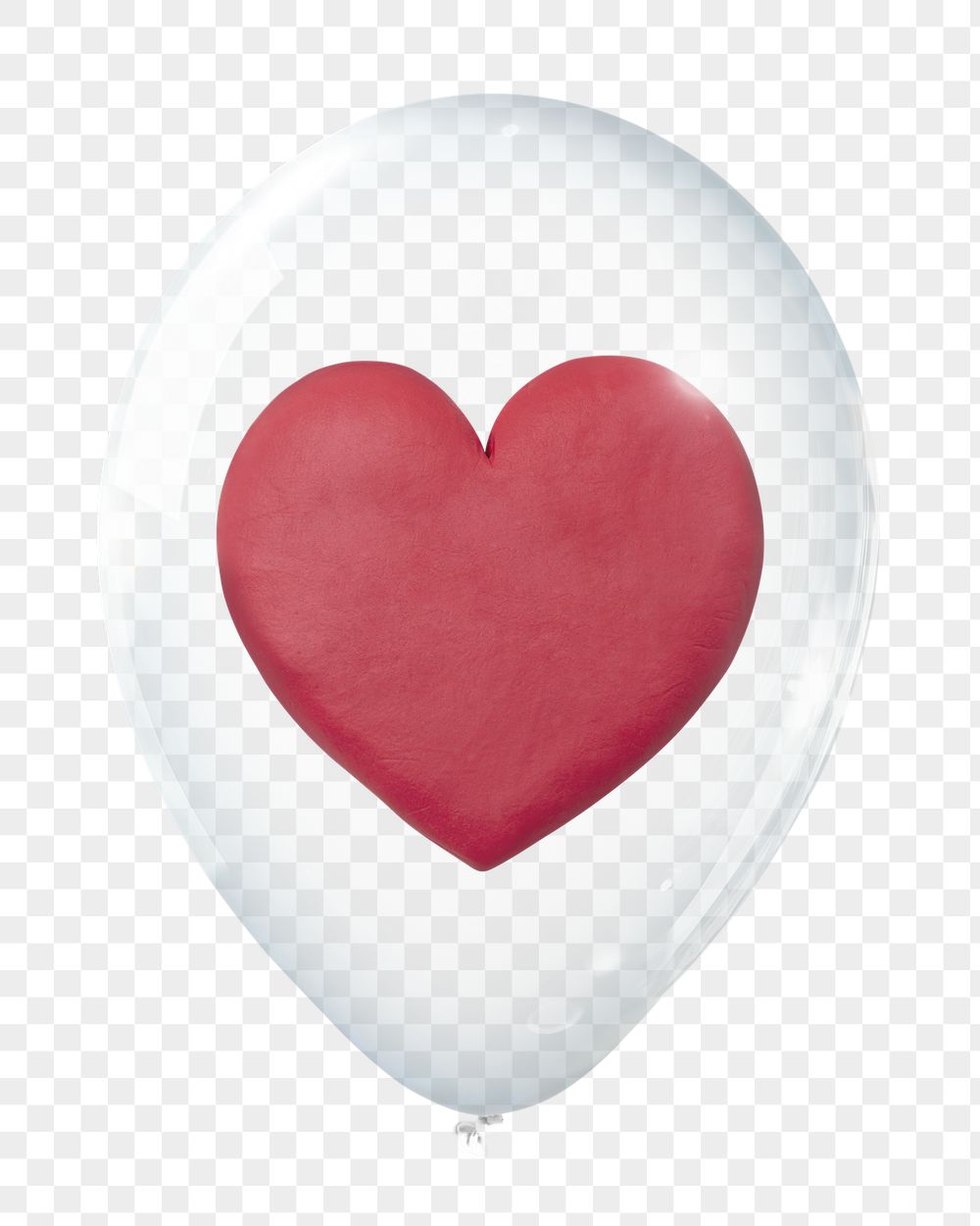 Heart png, floating in clear | Free PNG - rawpixel