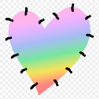 Heart png icon in rainbow, illustration in… | Free stock illustration | High Resolution graphic