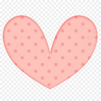Heart Polka dot Clip art - pastel 