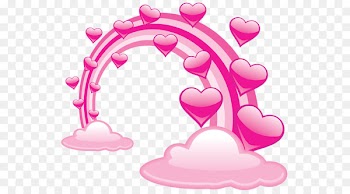Heart Rainbow Clip art - amor 