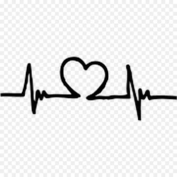 Heart rate Tattoo Pulse Electrocardiography - heart 