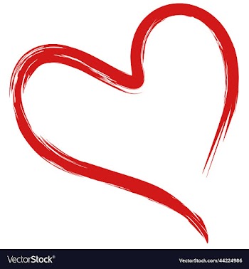 heart red color abstract design element
