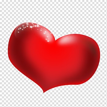Heart Red Euclidean , Red Heart transparent background PNG clipart