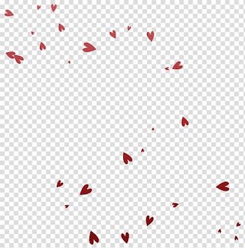 Heart Red, Floating red hearts transparent background PNG clipart