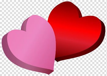 Heart Red , WREATH WATERCOLOR transparent background PNG clipart