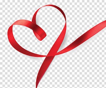 Heart Ribbon , st. transparent background PNG clipart