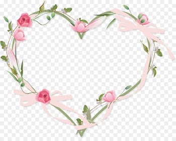 Heart Rose Flower Clip art - love background 
