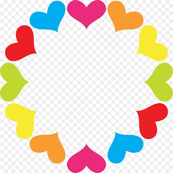 Heart Rubber stamp Clip art - Teacher border 