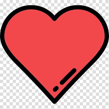 Heart Scalable Graphics Icon, A red heart transparent background PNG clipart