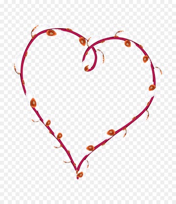 Heart Shape Clip art - silver frame png 