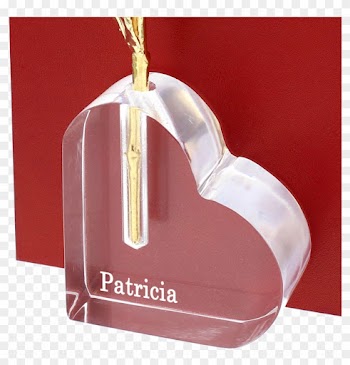 Heart Shape Flower Vase - Goldene Rose 15 Cm Mit Personalisierbarer Vase