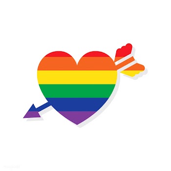Heart shape lgbt Valentines day icon | Free stock vector - 424997