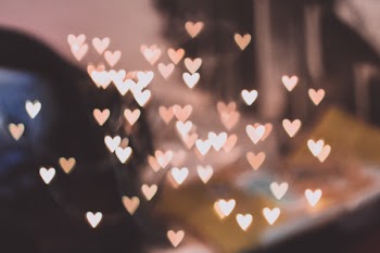Heart shaped bokeh