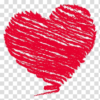 Heart-shaped chalk drawing transparent background PNG clipart