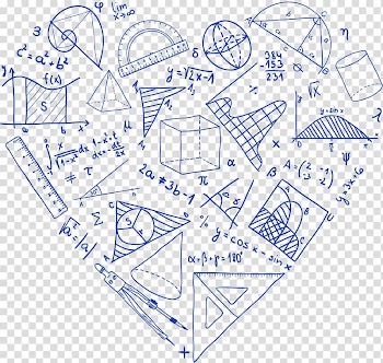 Heart-shaped math equations illustration, Mathematics Drawing Sketch, Mathematics transparent background PNG clipart