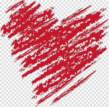 Heart-shaped red illustration, Van Hall Larenstein Red Pattern, Brush heart transparent background PNG clipart
