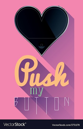 Heart shaped telephone vector image