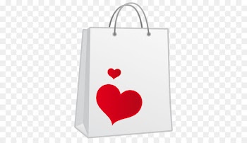 heart shopping bag font - Shoppingbag 